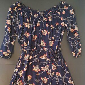 Lucky Brand Vintage Navy Floral dress